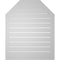 Ekena Millwork Octagonal Top Surface Mount PVC Gable Vent w/ 2"W x 2"P Brickmould Sill Frame, 28"W x 34"H GVPOT28X3403SF - alternate 3